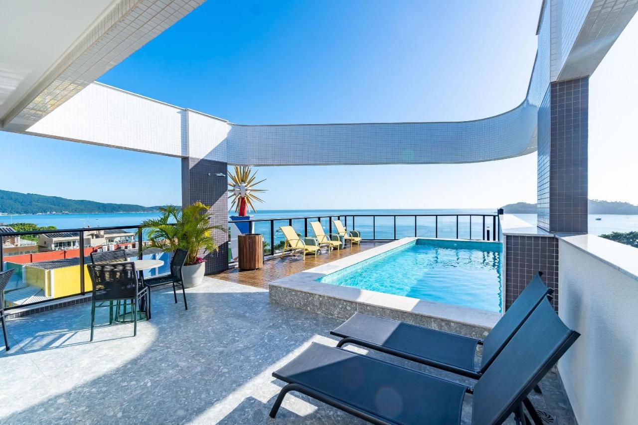 AION suítes 103 - Compacto e luxuoso Loft - Rooftop com piscina e academia - À poucos passos da praia Bombinhas Extérieur photo
